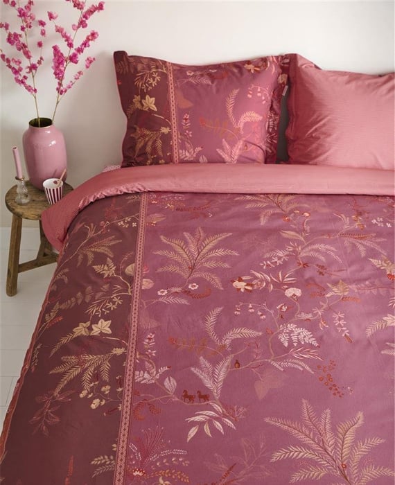 Pip Studio perkálové povlečení Isola růžové 140x200 + 70x90 cm