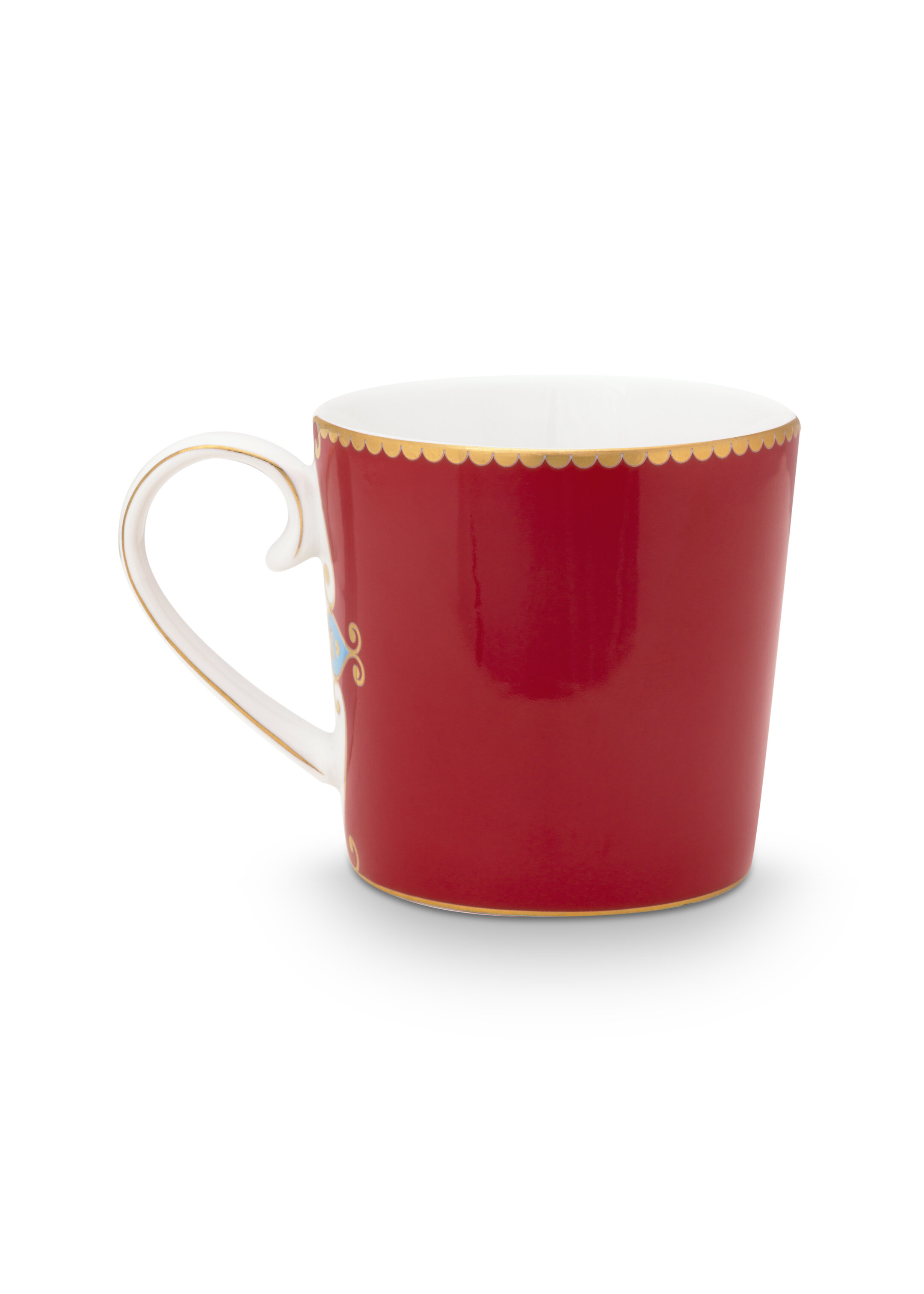 Pip Studio Love Birds hrnek 165ml, červený