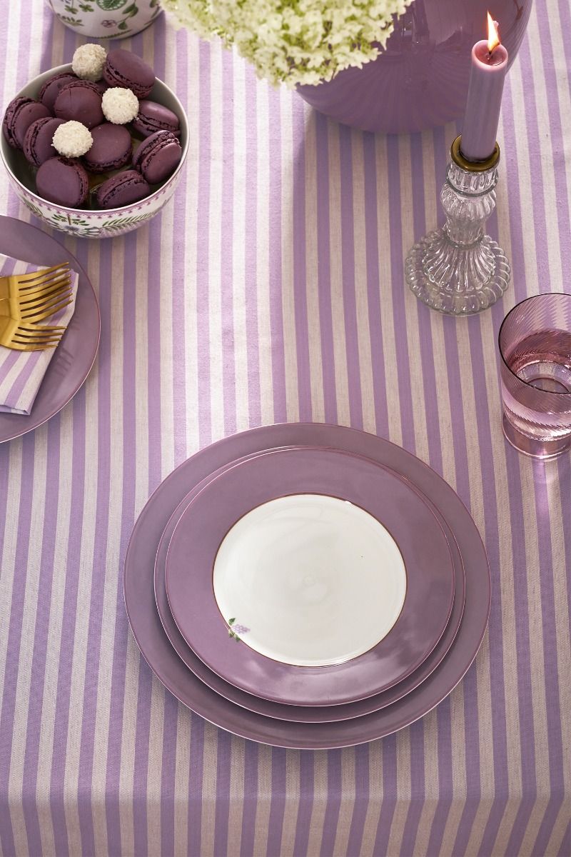 Pip Studio Lily & Lotus talířek Ø21cm, lila