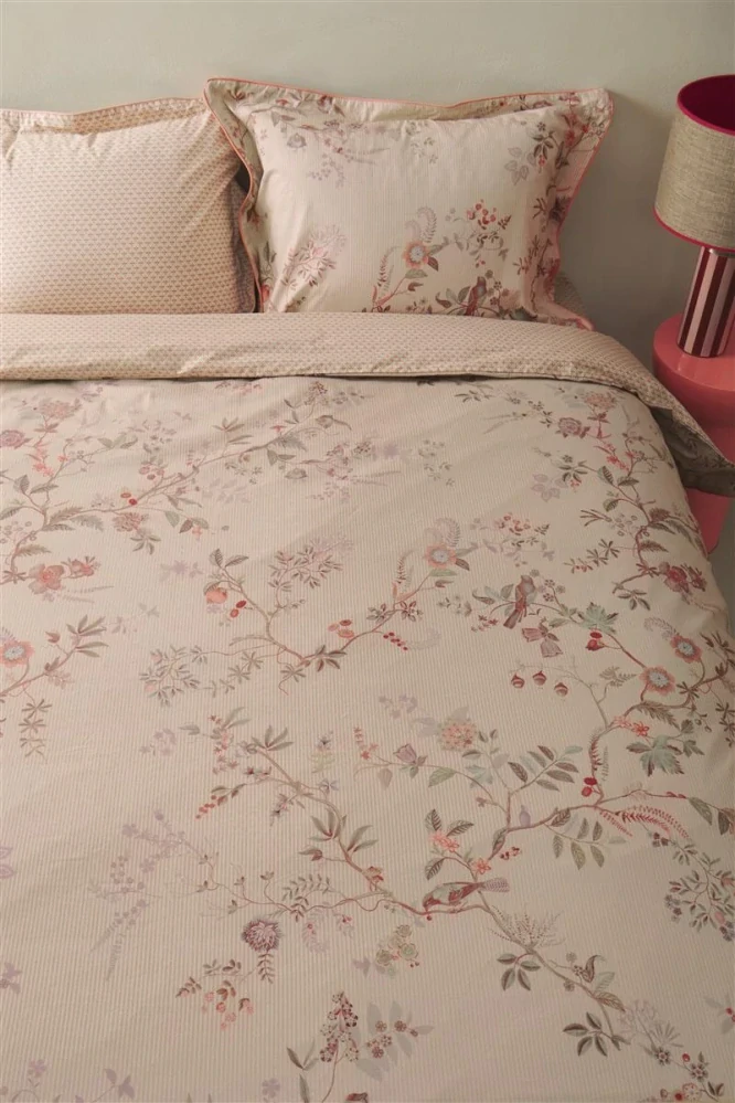 Pip Studio perkálové povlečení Amor De Dios Sand pískové 200x200 + 2x 70x90 cm