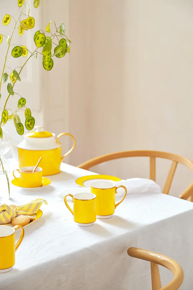 Pip Studio Pip Chique hrnek 345ml, žlutý