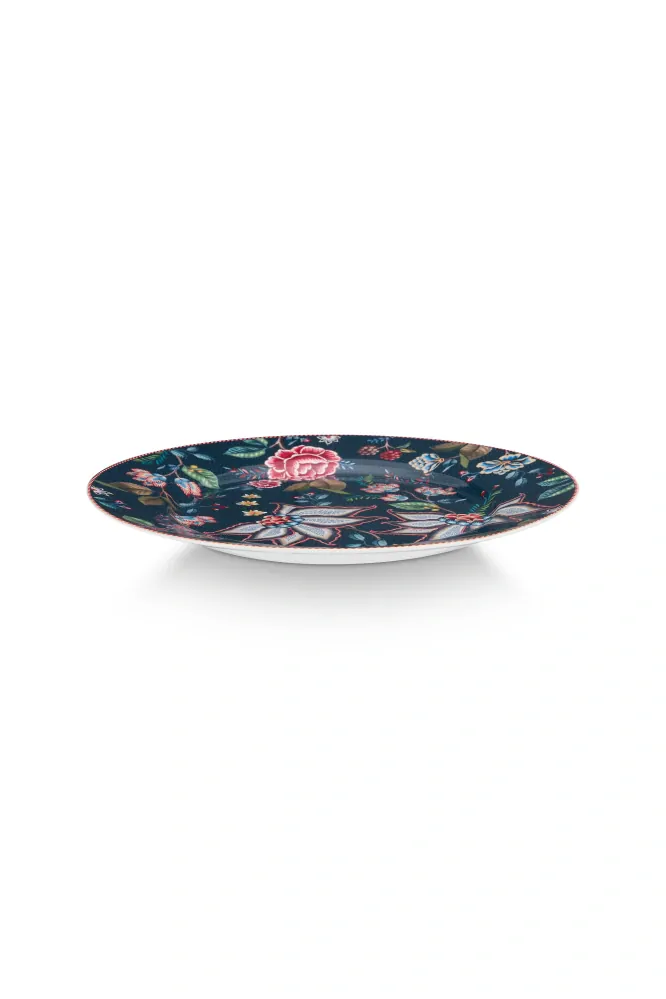 Pip Studio Berry Blues talíř Ø32cm, modrý