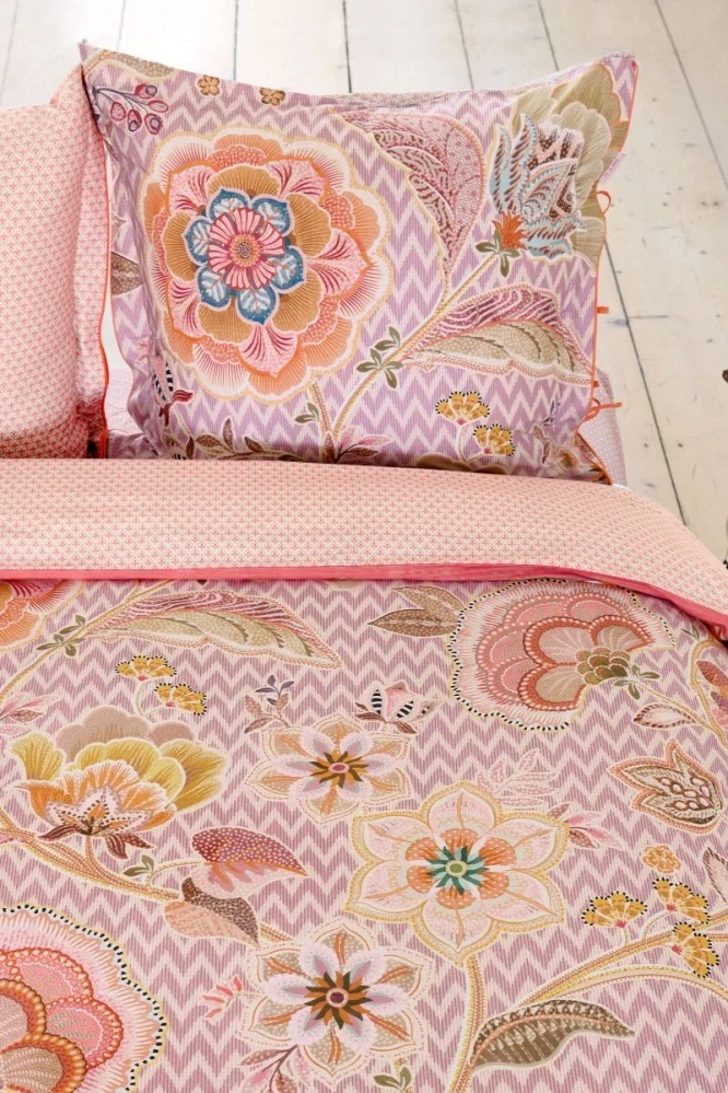 Pip Studio perkálové povlečení Hakuna lila 140x200 + 70x90 cm