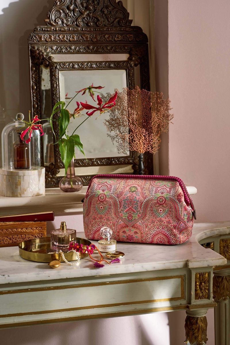 Pip Studio Cooper Jabali velká kosmetická taška, červená