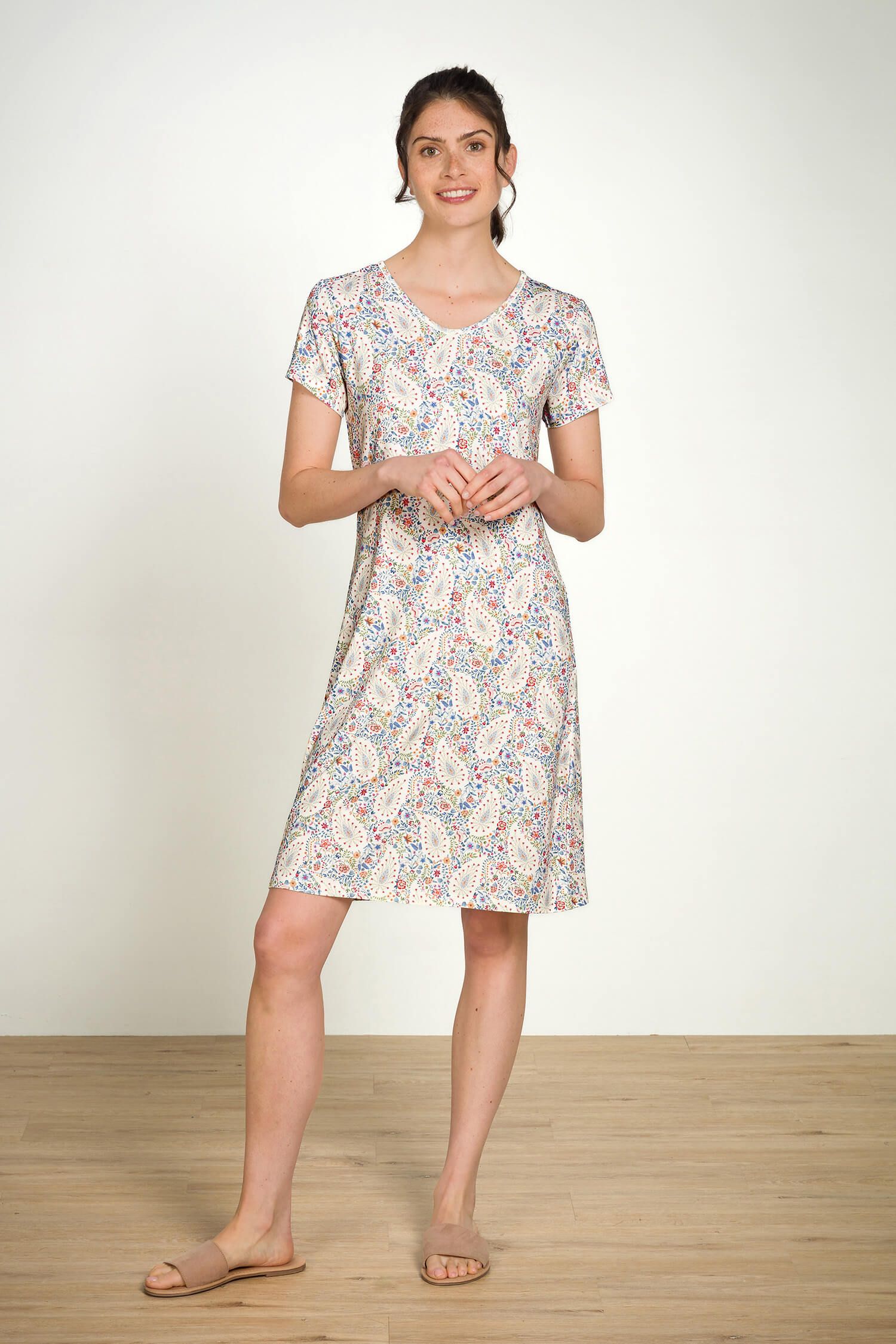 Pip Studio Djoy noční košile Kairi Bloom, modrá