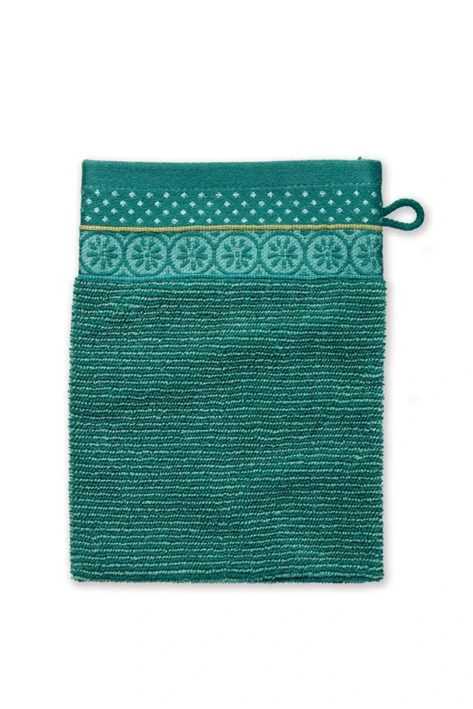 Pip Studio Soft Zellige bavlněná froté žínka zelená 16x22 cm