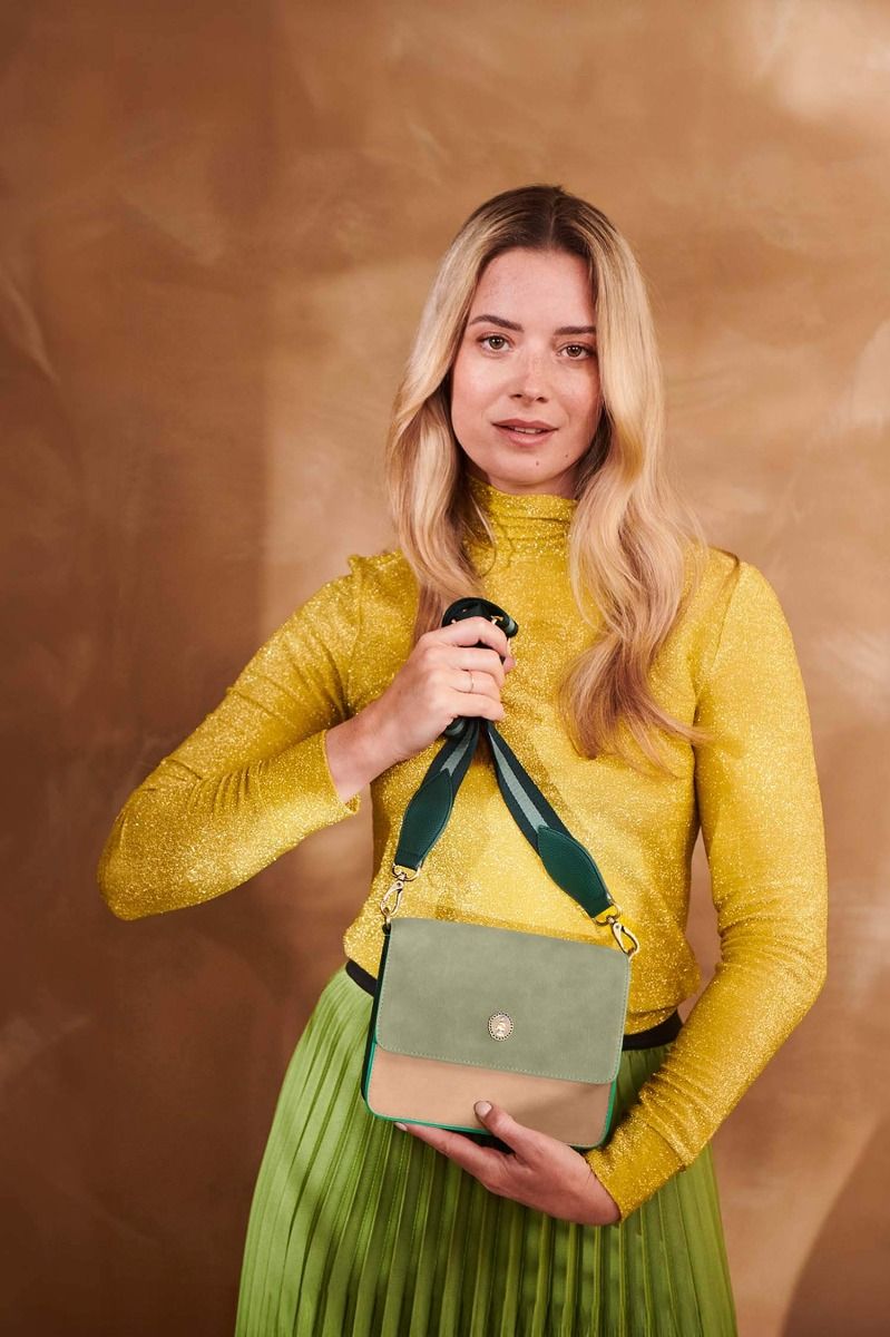 Pip Studio Fenna Cross Body malá - zelená 