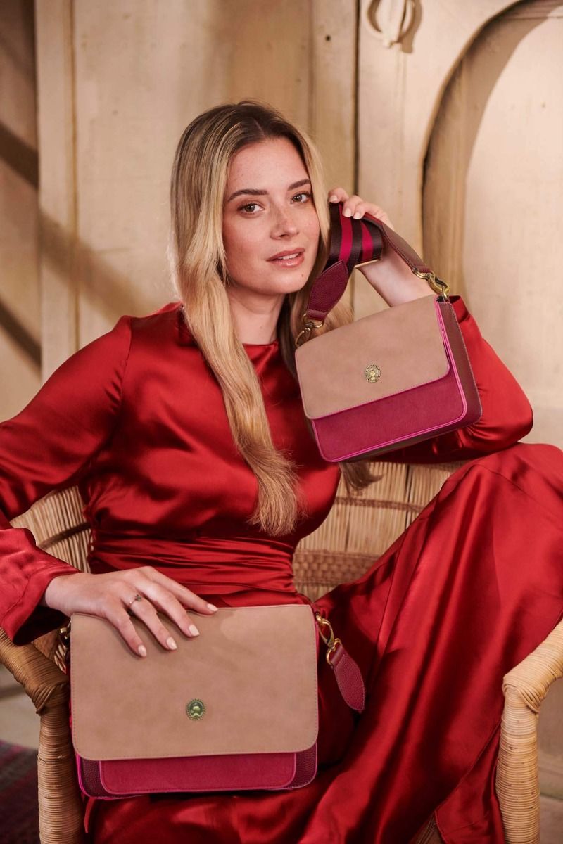 Pip Studio Fenna Cross Body malá - červená