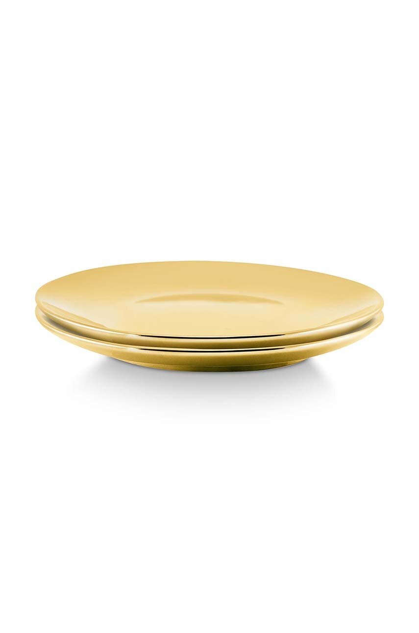 vtwonen Gold sada 2 talířů Ø 20 cm - zlatý