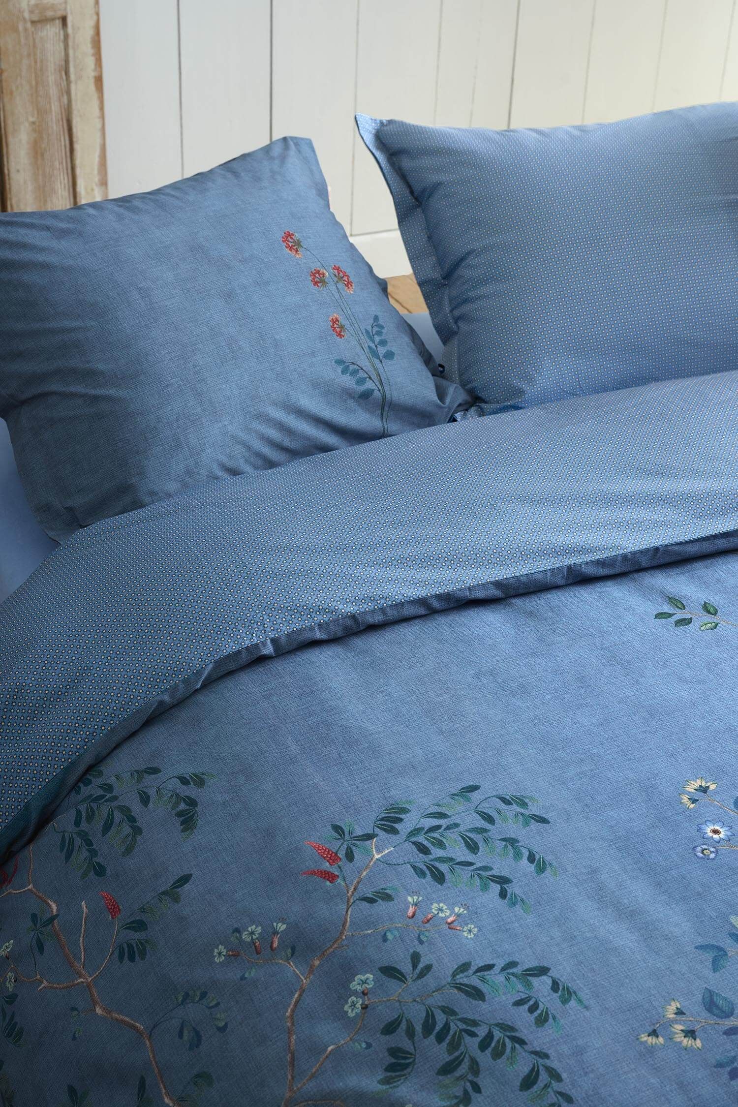 Pip Studio perkálové povlečení Desi Garden Blue - 140 x 200 cm