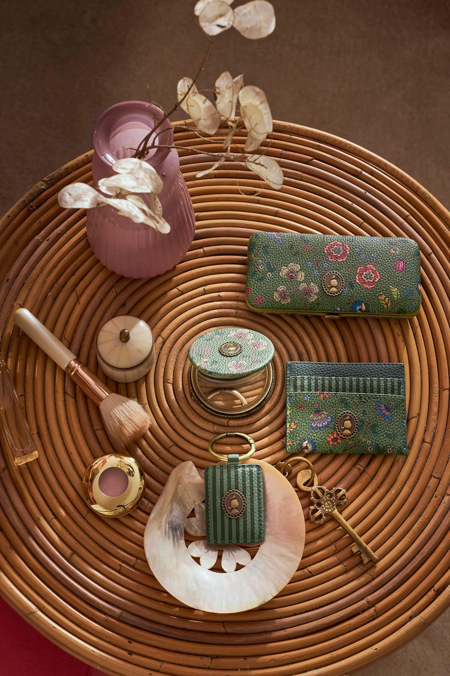 Pip Stylově mini cestovní set Flora Bangelore - zelený