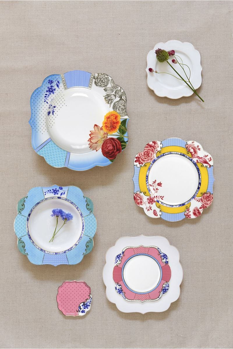 Pip Studio Royal Multi hluboký talíř Ø23,5cm, modrý