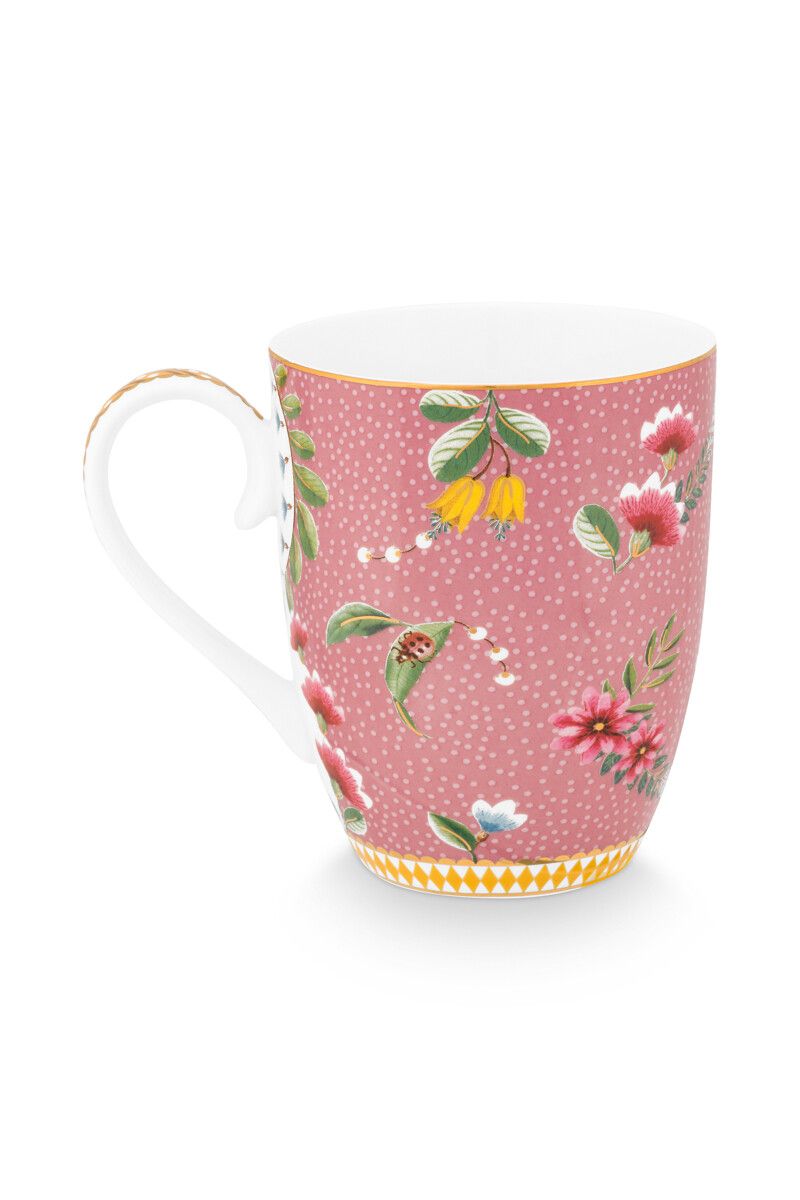 Pip Studio La Majorelle hrnek 350ml, růžový