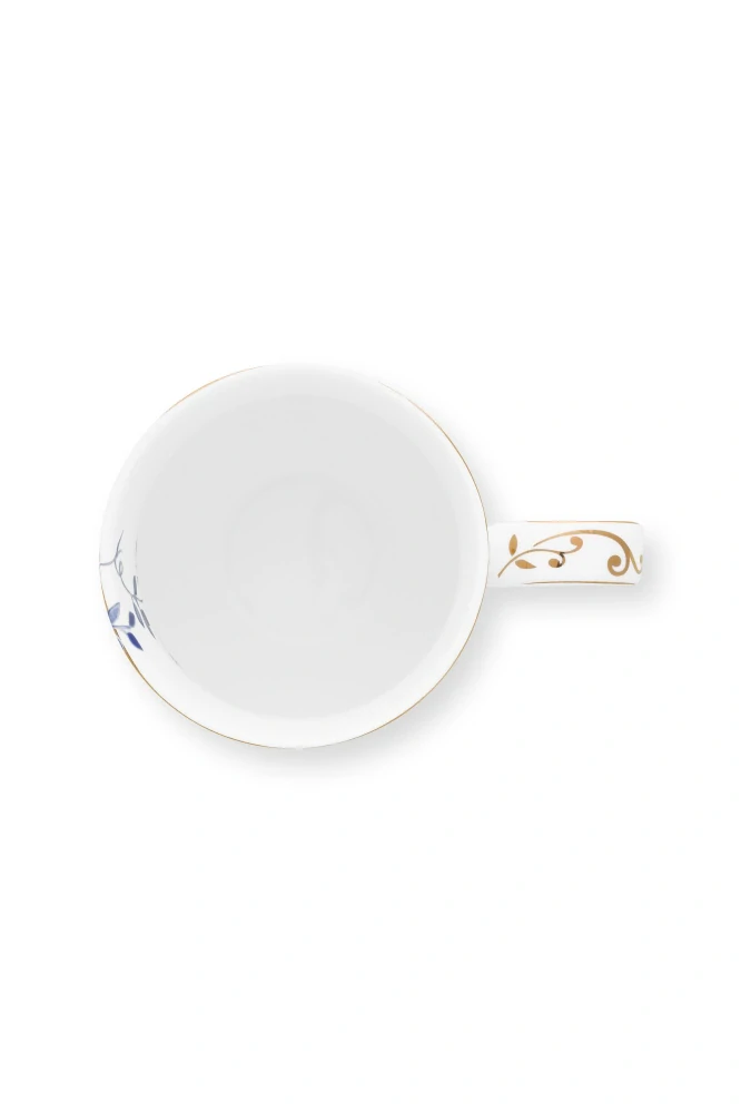 Pip Studio Royal White hrnek 300ml, bílý
