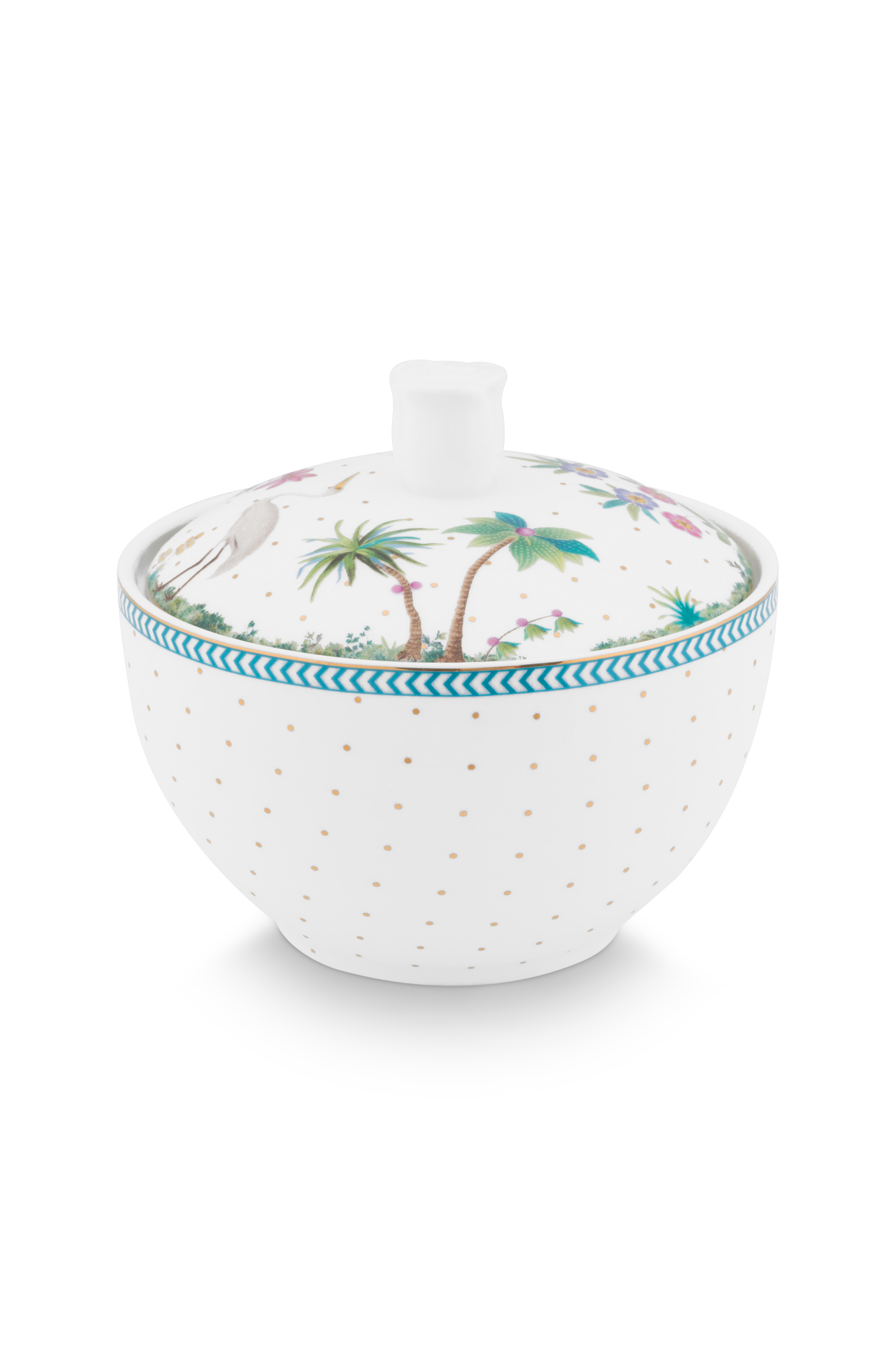 Pip Studio Jolie cukřenka 300ml, bílá