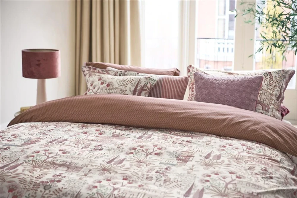 Pip Studio perkálové povlečení Casa Di Pip bílé 200x200 + 2 x 70x90 cm