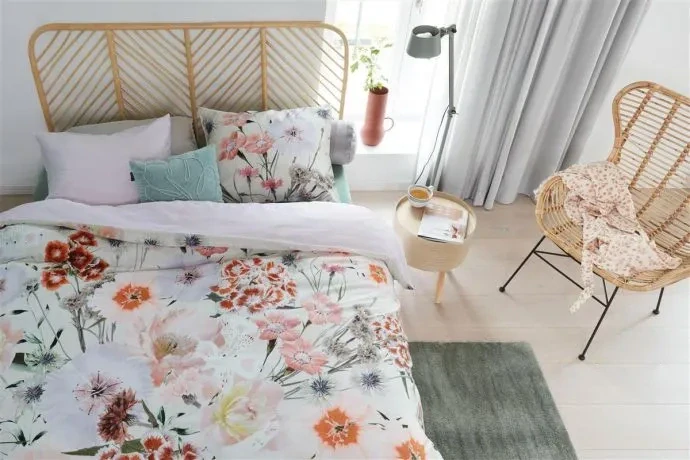 BH Floret Multi povlečení 140x200 + 70x90, bavlna