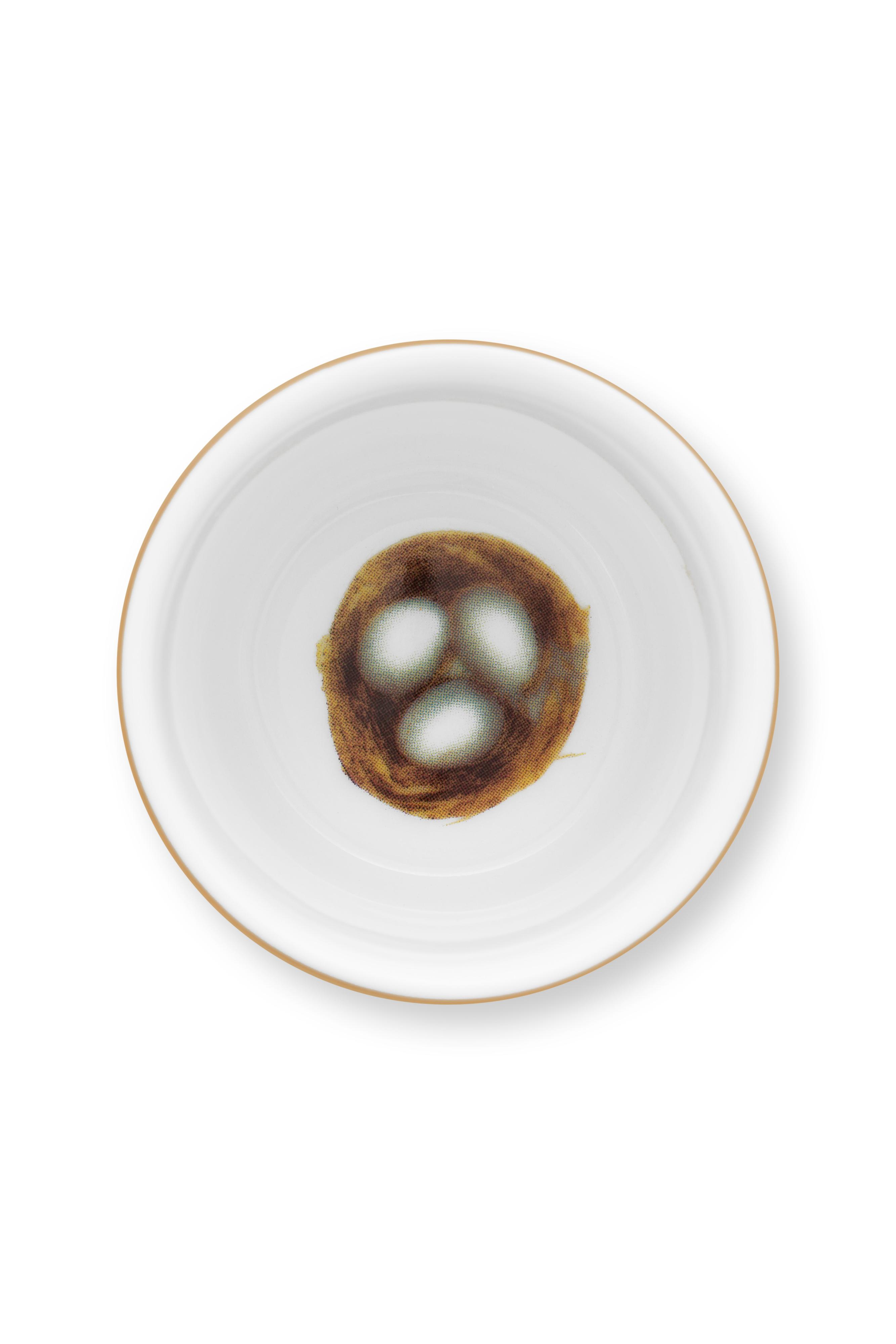 Pip Studio Love Birds Stripes kalíšek na vajíčko, zelený