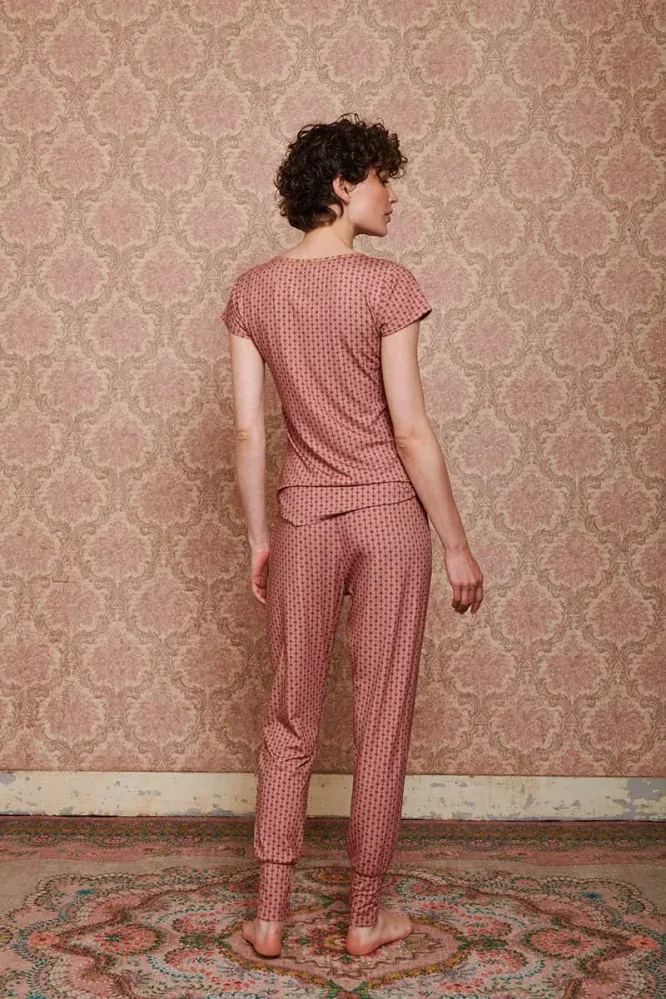 Pip Studio Toy triko s krátkým rukávem Tegola, růžové