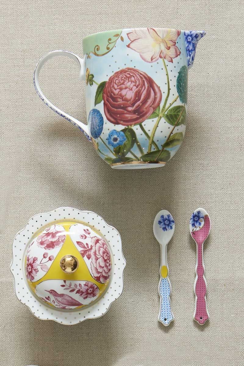 Pip Studio Royal Multi set 4 porcelánových lžiček, dárkové balení