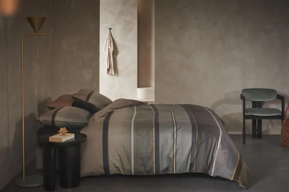 Kardol ložní povlečení do pánské ložnice Runway šedé prodloužená délka