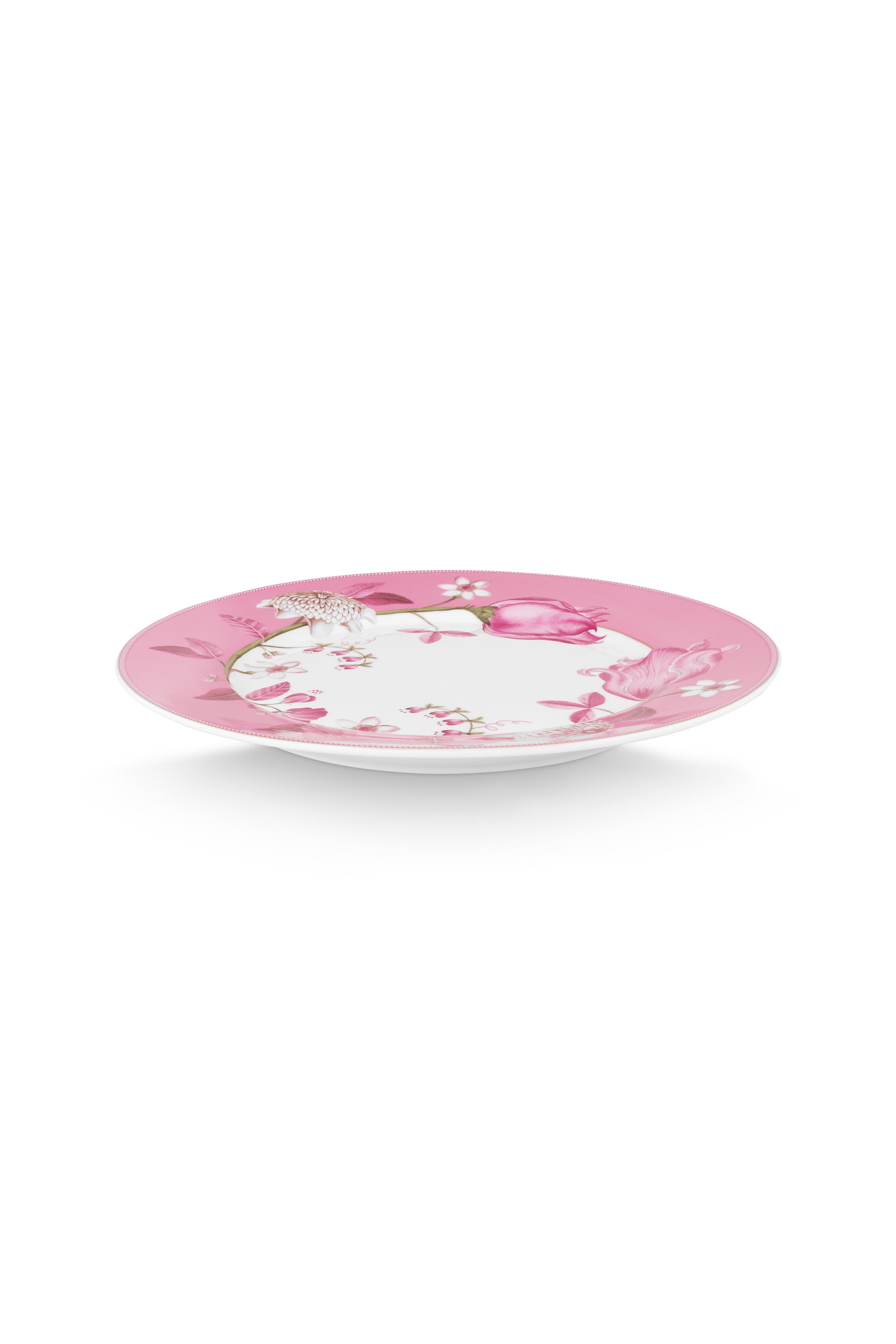 Pip Studio Jolie Tulip talíř ∅32cm, růžový