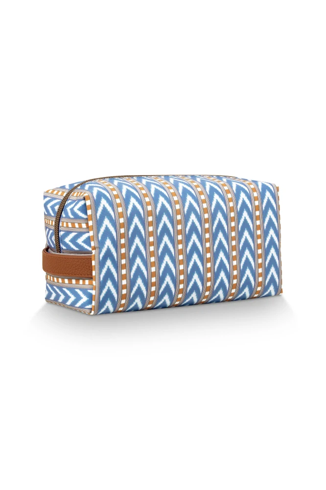 Pip Studio Coco Samba Stripe kosmetická taška, modrá