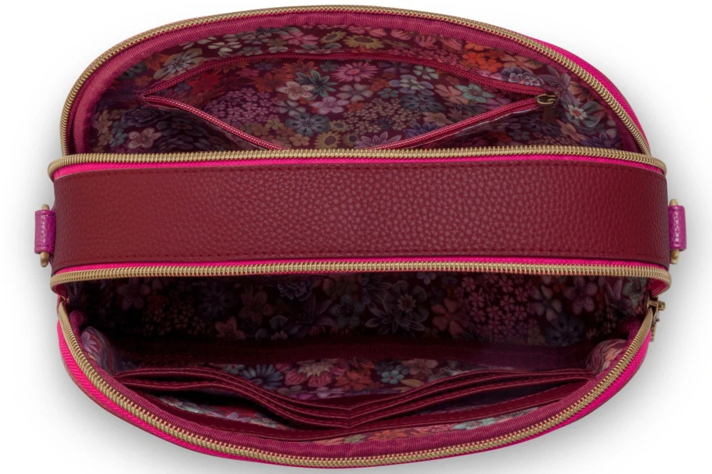 Pip Studio Frida střední cross body kabelka, růžová