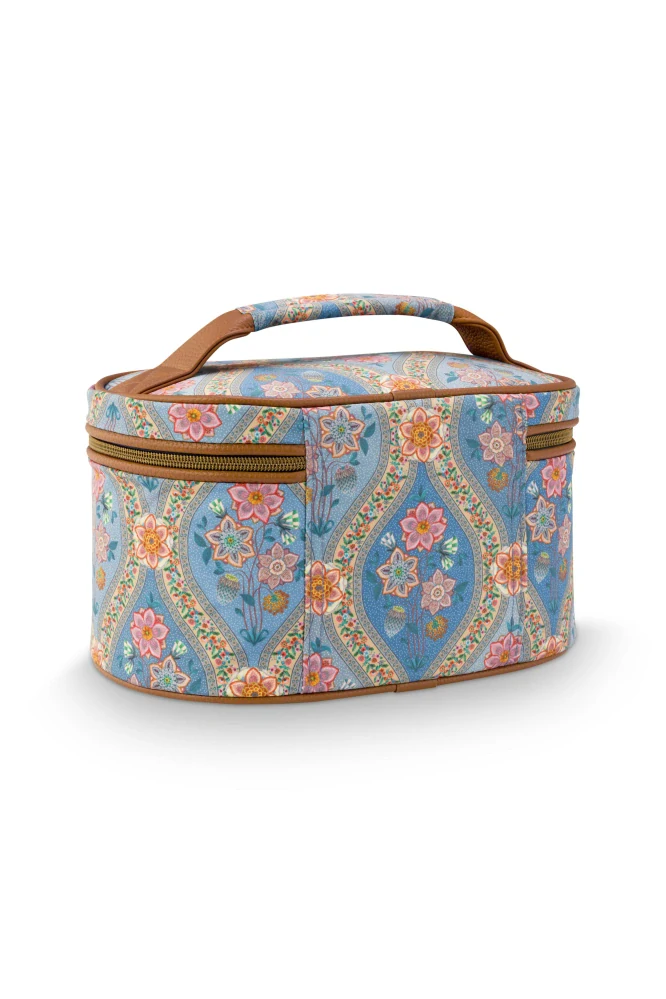 Pip Studio kosmetický kufr Cleo Ornamento, modrý