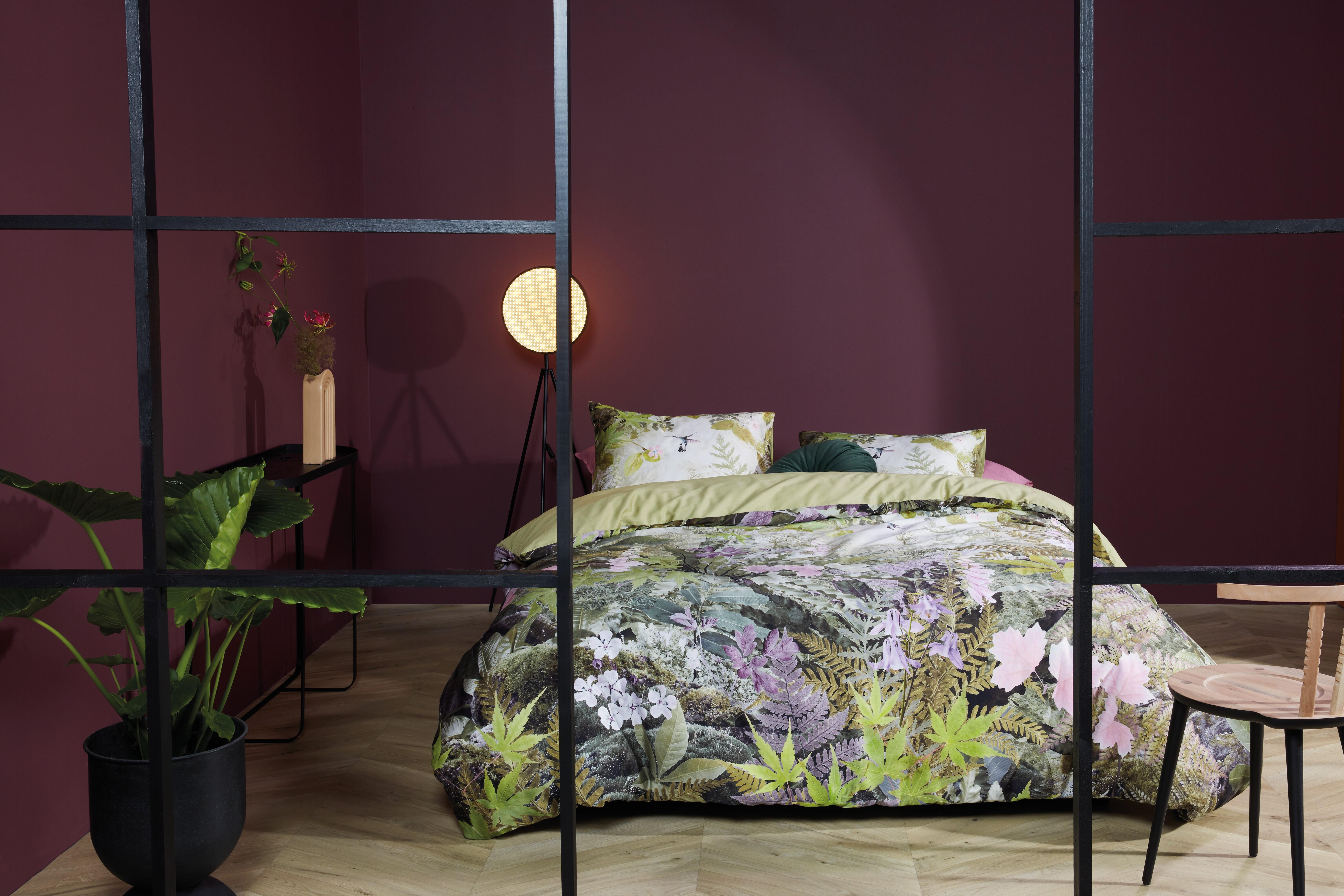 BH Charming povlečení 140x200 + 70x90, bavlněný satén, zelené