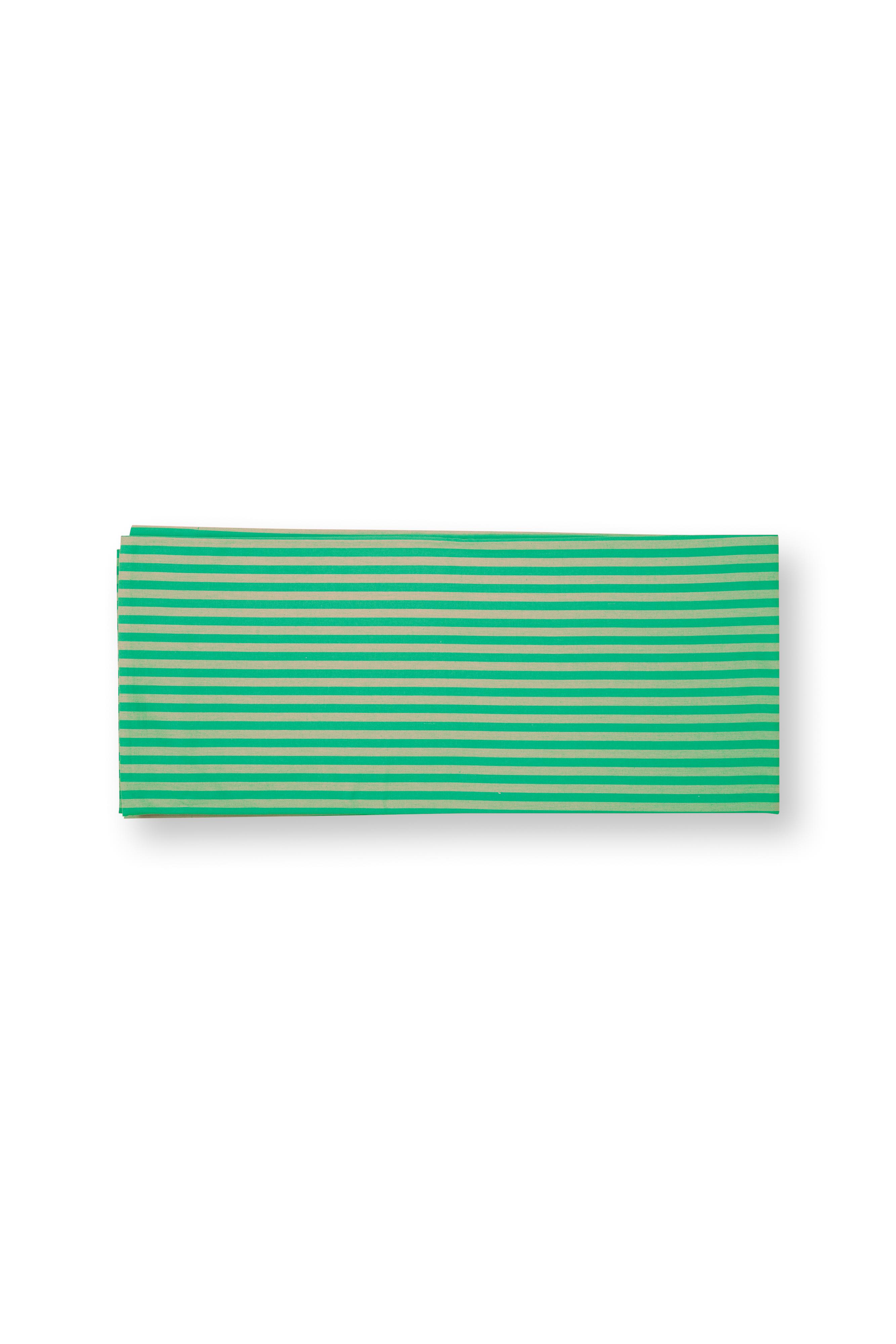 Pip Studio Stripes ubrus 180x300cm, zelený