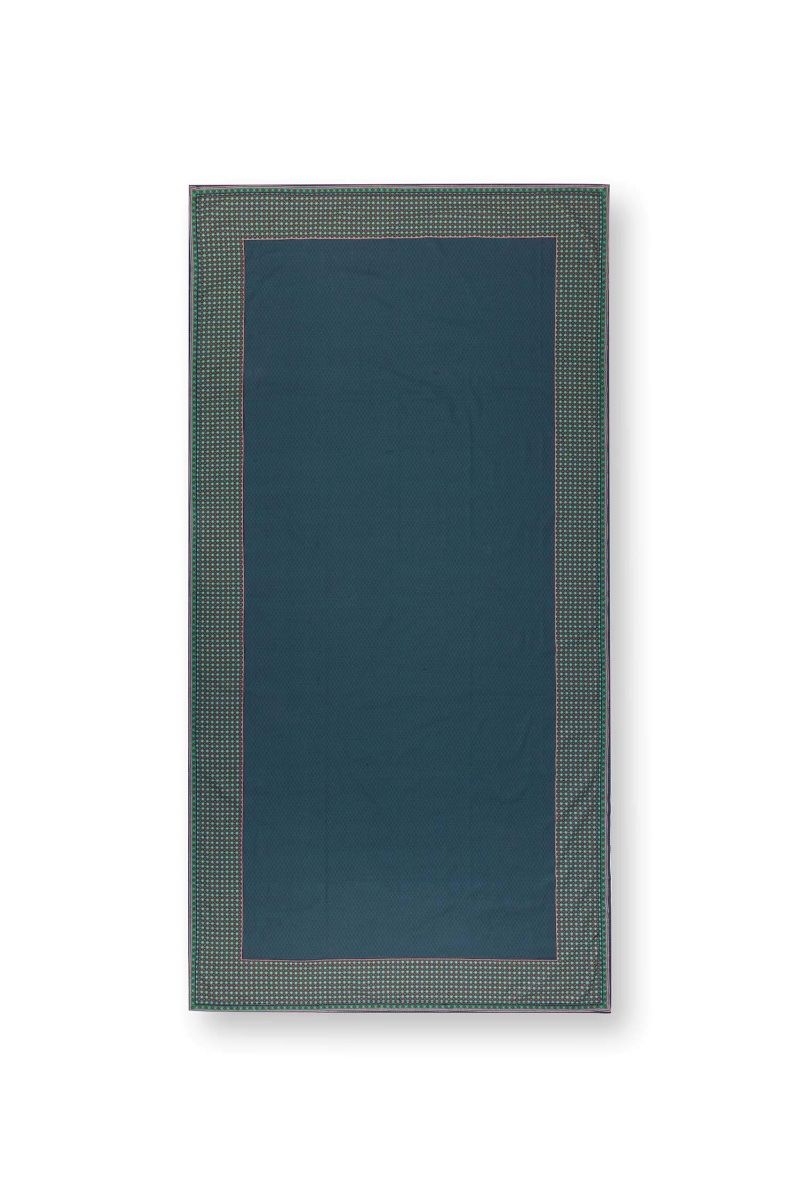 Pip Studio Berry Blues bavlněný ubrus 150 x 300 cm - modrý