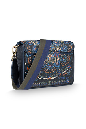 Pip Studio II Ricamo Cross Body kabelka - tmavě modrá