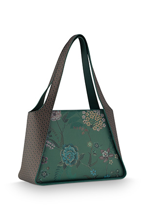 Pip Studio Bodhi Flower kabelka - zelená