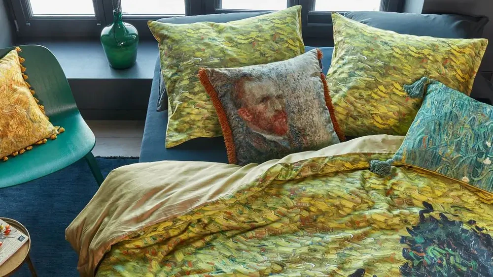 Van Gogh povlečení Evening Twilight Orche 140x200 + 70x90  jednolůžko, bavlněný satén