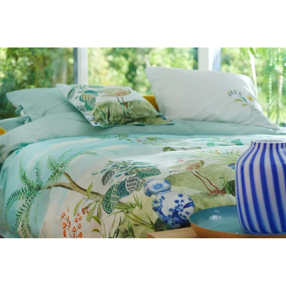 Pip Studio perkálové povlečení Jolie bílé 200x200 + 2x 70x90 cm