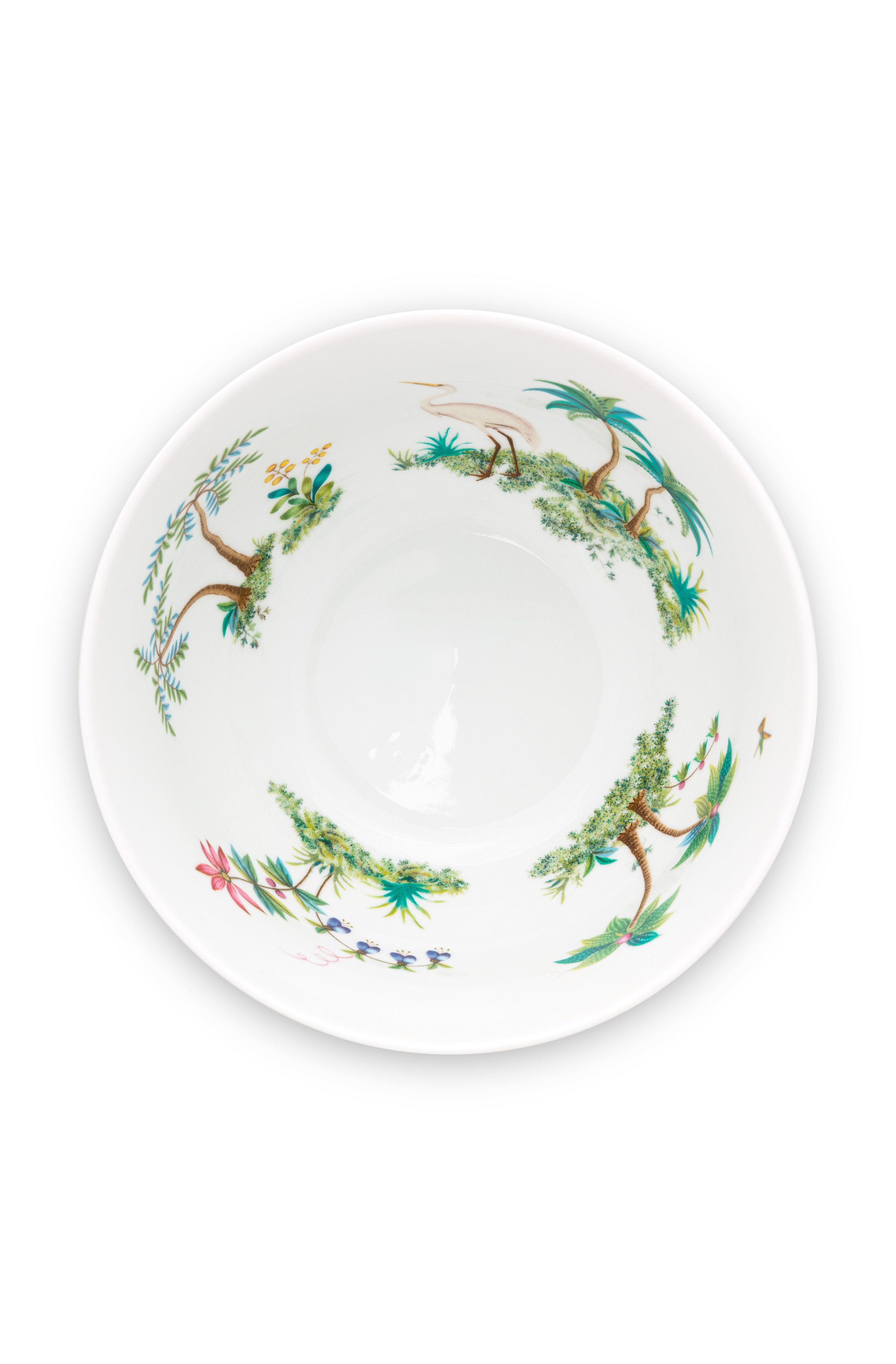 Pip Studio Jolie Flowers Dots Gold miska ∅15cm, bílá