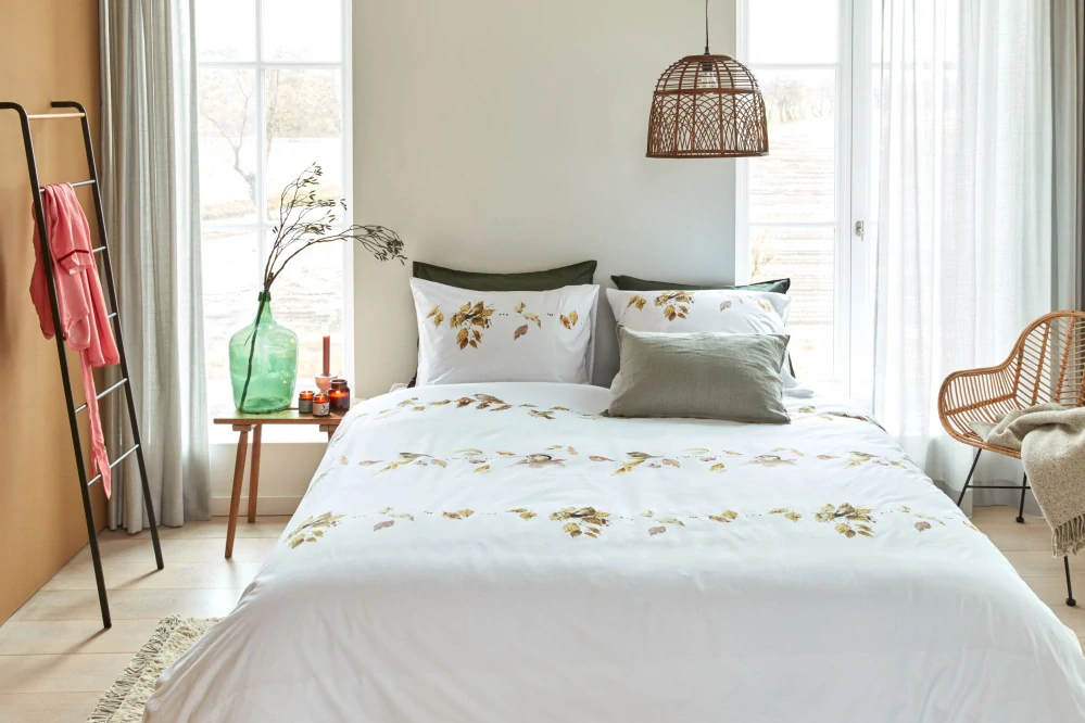 Marjolein Bastin povlečení Autumn scenes multi 140x200 + 70x90, 100% bavlna, bílé