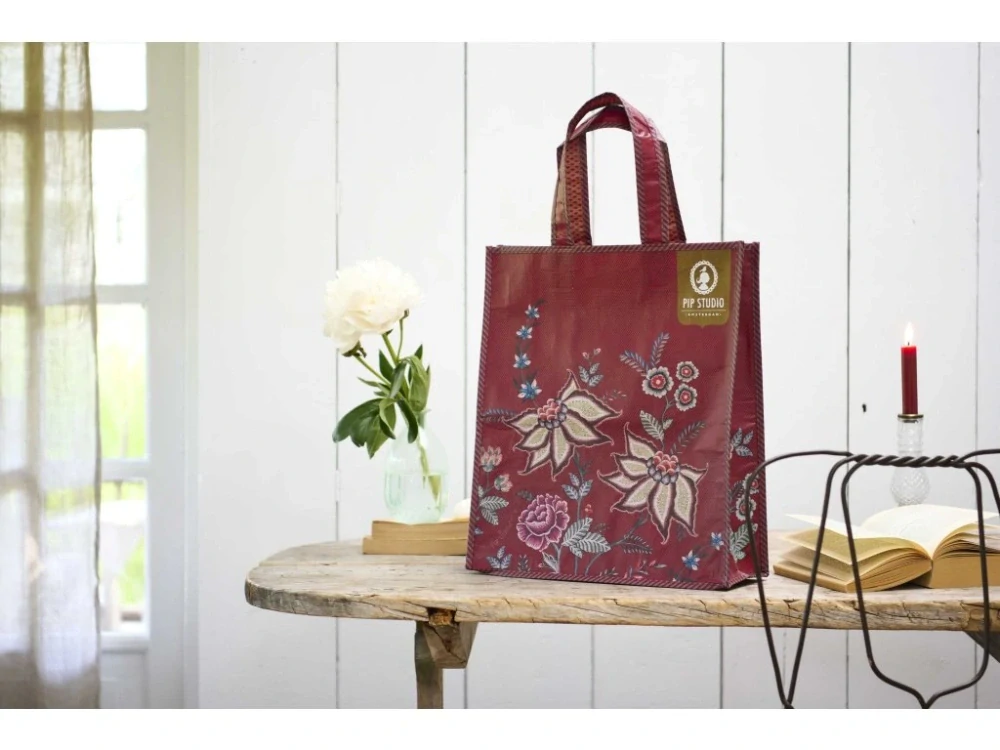 Pip Studio dárková taška Flower Festival, růžová