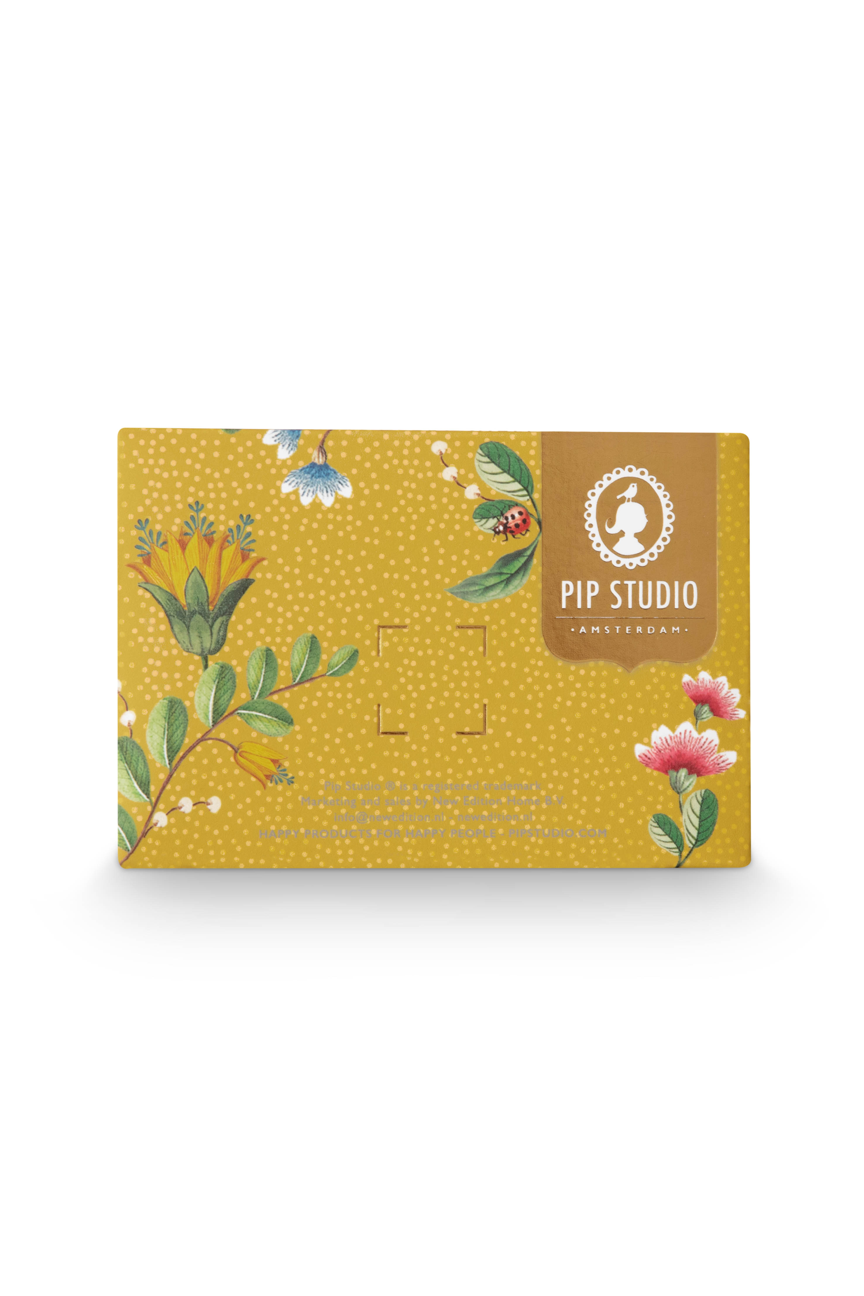 Pip Studio La Majorelle čajítko, bílo-zlaté