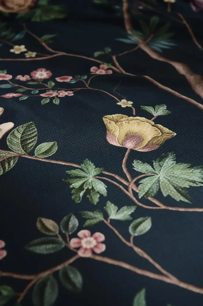 Pip Studio povlečení Paradiso 200x220+ 2x 70x90, perkál, tmavě modré v dárkovém boxu