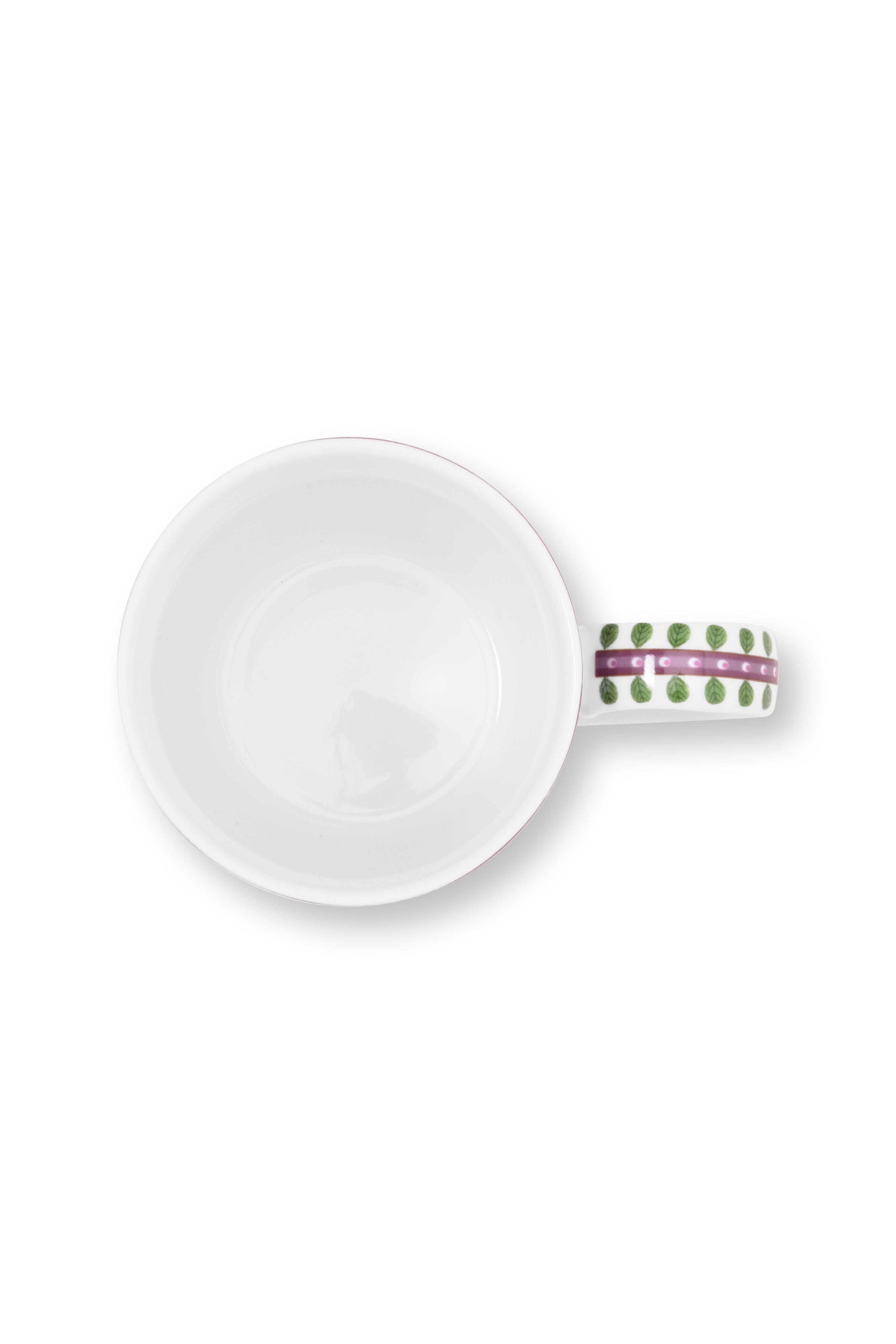 Pip Studio Lily & Lotus hrnek 350ml, lila