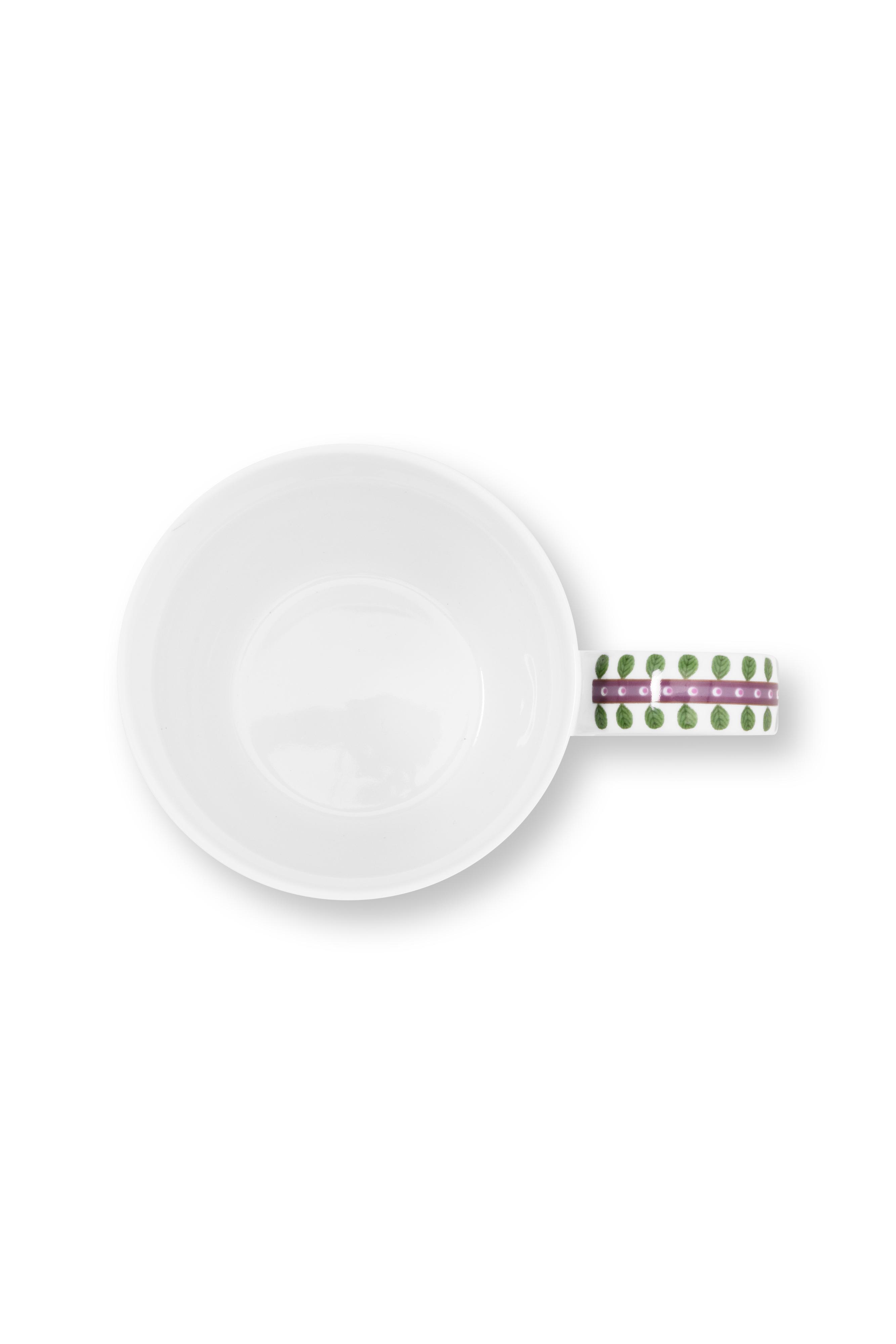 Pip Studio Lily & Lotus hrnek XL 440ml, lila