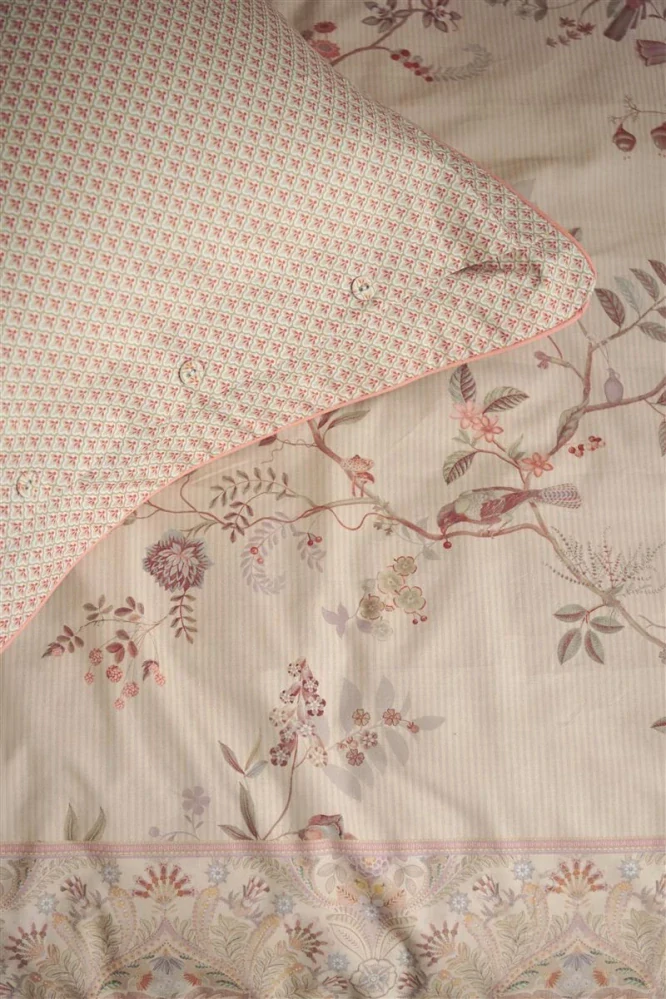 Pip Studio perkálové povlečení Amor De Dios Sand pískové 200x200 + 2x 70x90 cm