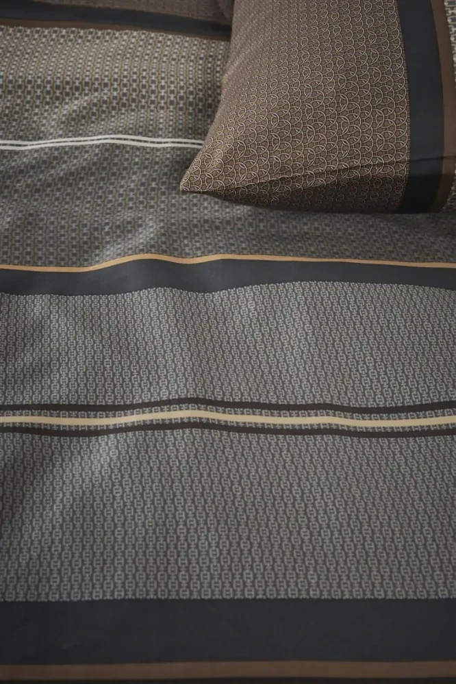 Kardol ložní povlečení do pánské ložnice Runway šedé prodloužená délka