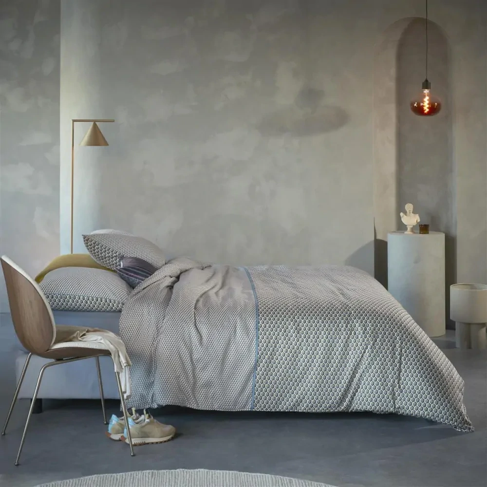 Kardol ložní povlečení do pánské ložnice Facette modrozelené prodloužená délka