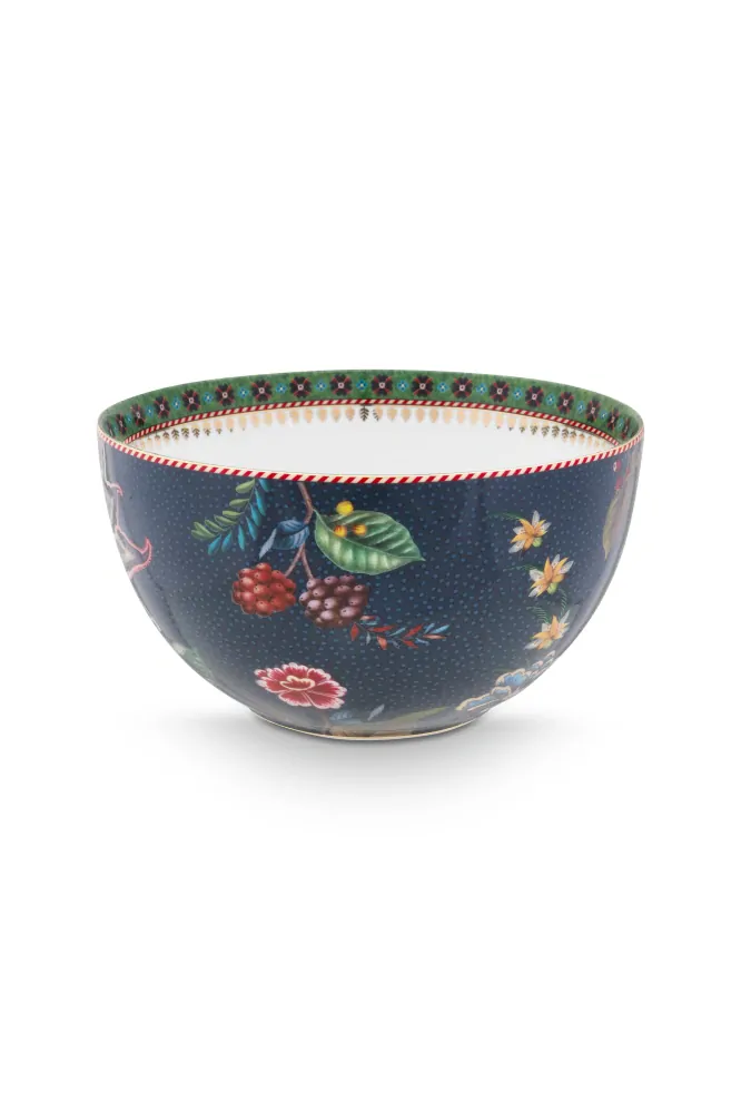 Pip Studio Berry Blues miska Ø 18cm, modrá
