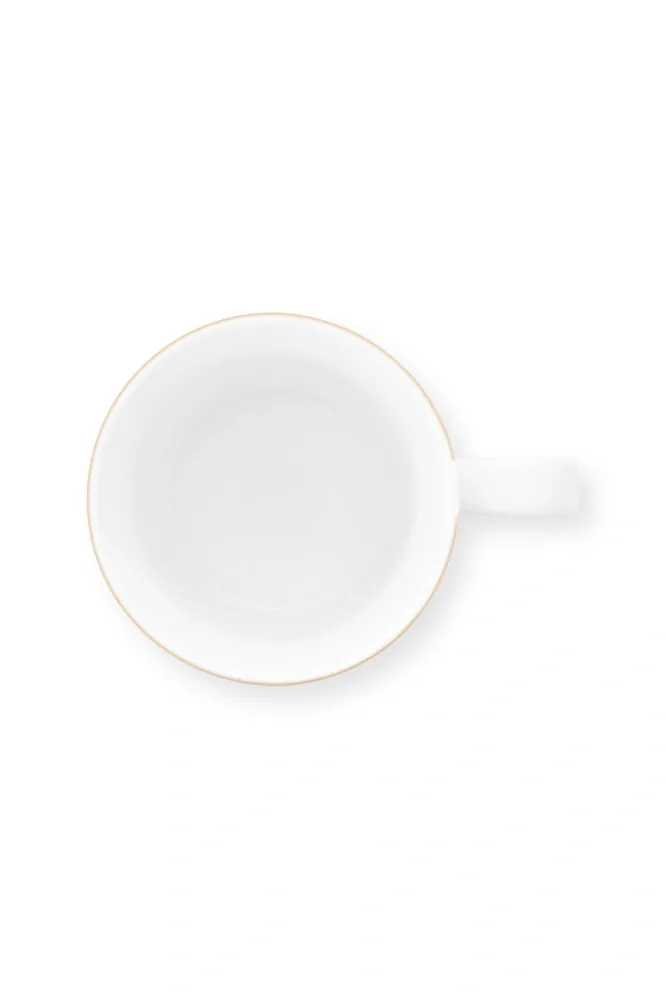 Pip Studio Love Birds hrnek 225ml, tmavě zelený