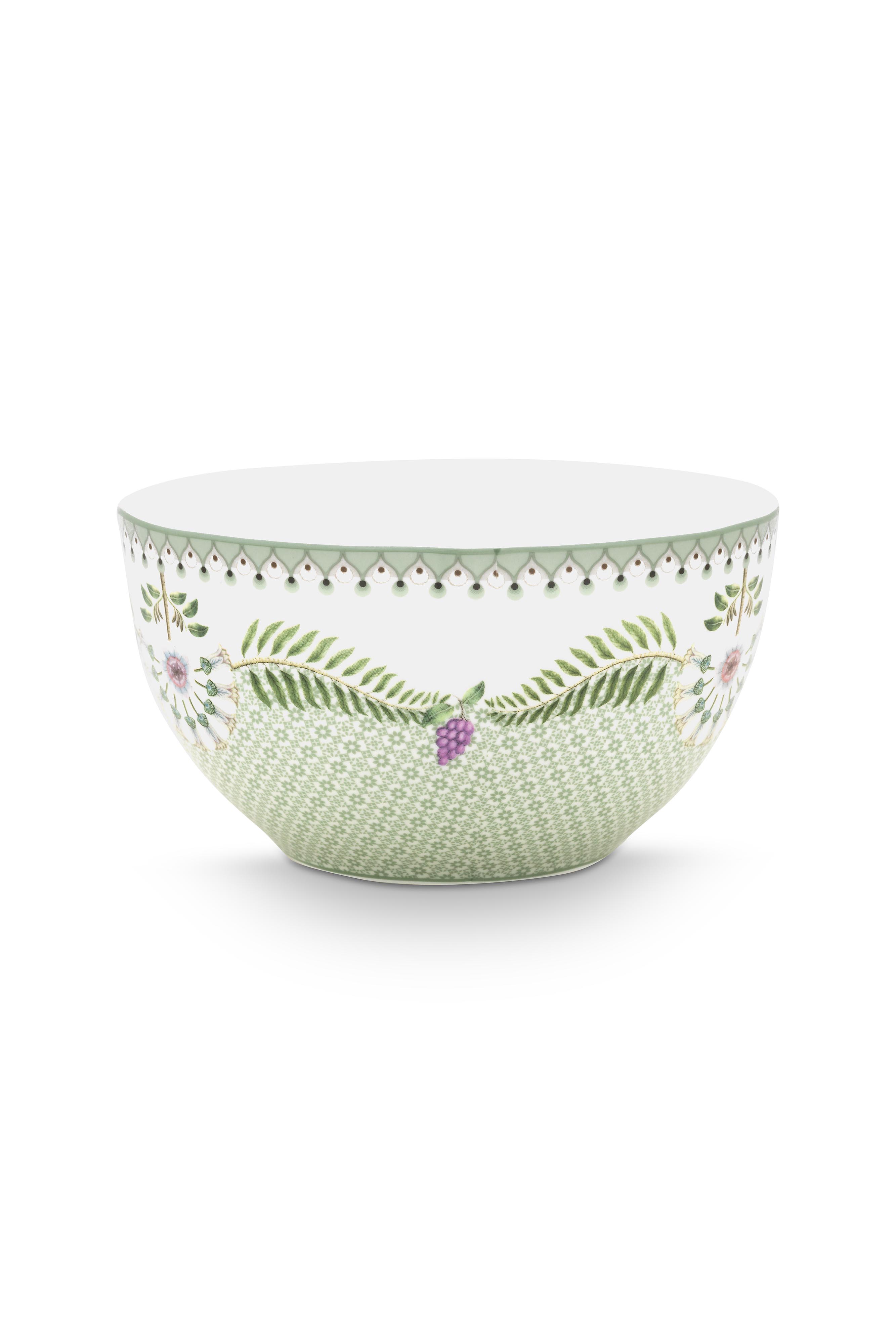 Pip Studio Lily & Lotus miska Ø15cm, zelená