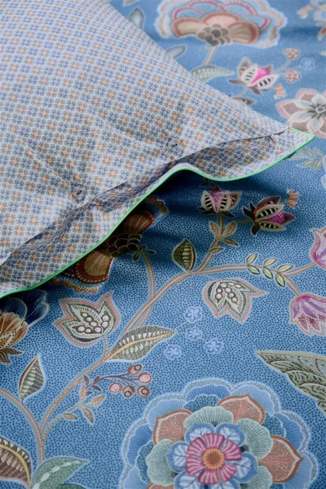 Pip Studio perkálové povlečení Matata modré 140x200 + 70x90 cm